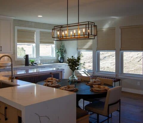 A recent Value Blinds installation