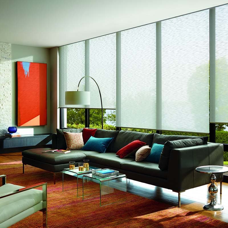 Alustra® Woven Textures Roman shades