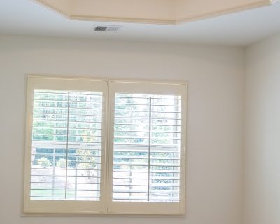 Plantation shutters are both elegant and functional